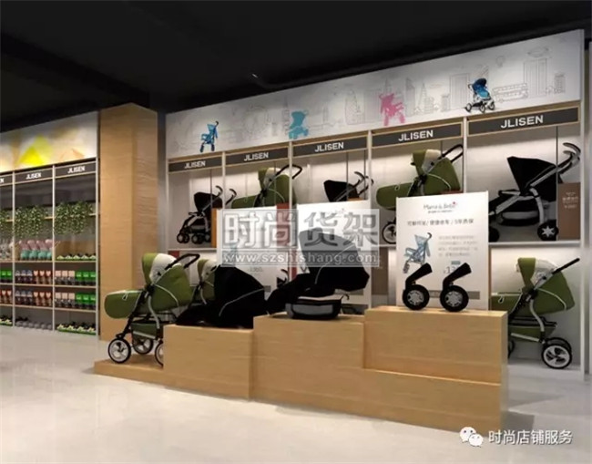 母嬰店布局設計效果圖