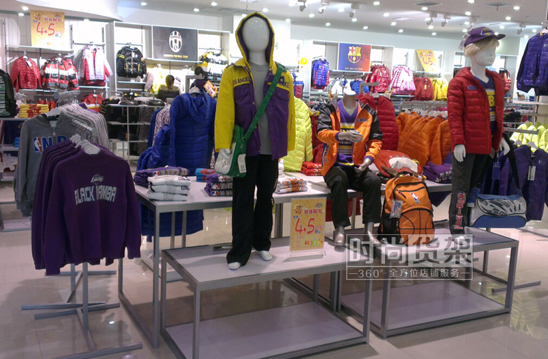 母嬰店貨架_服裝展示架